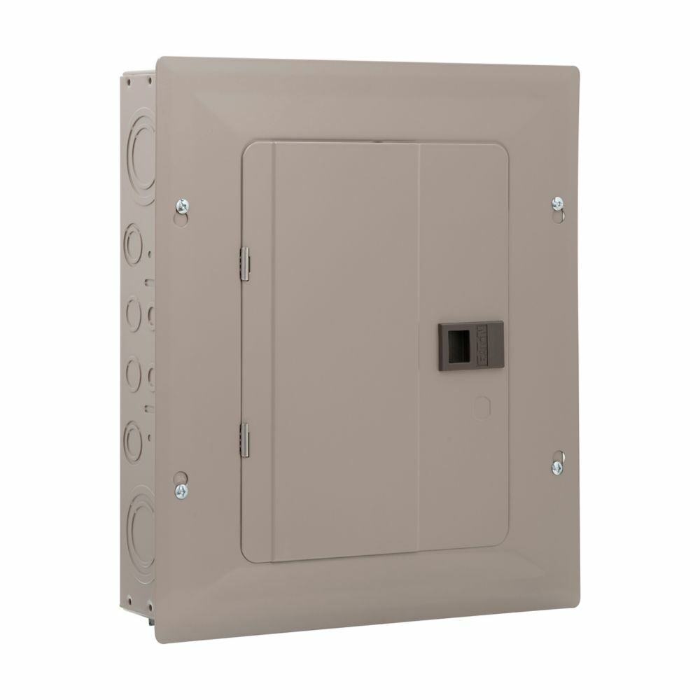 Eaton CH main lug loadcenters, Cover included, Main Lug Only, 200A, X0,Copper, NEMA3R, Metallic, Overhead, 24,12, Three-wire, Single-phase