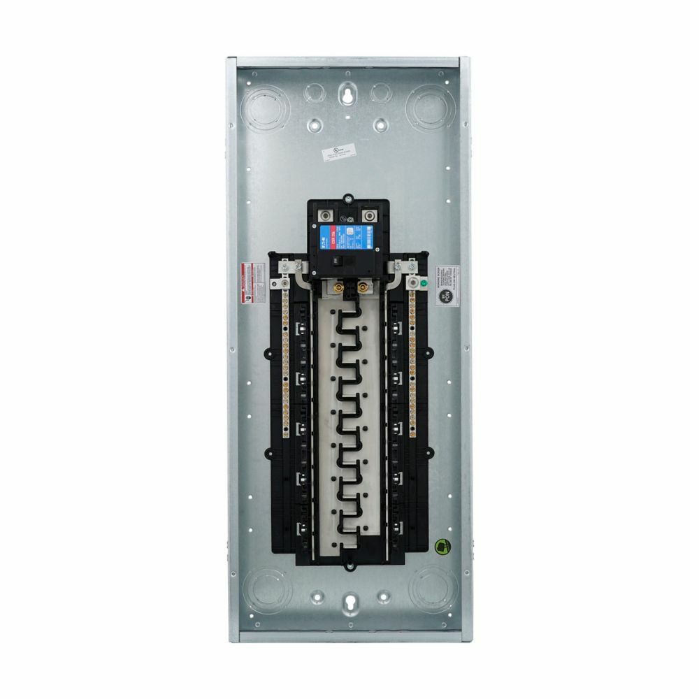 Plug-on neutral main circuit breaker loadcenter,150A,X6,Aluminum,Cover included,NEMA 3R,Metallic,10 kAIC,BR,60 circuits,Single pole,30 spaces,Three-wire,Single-phase,Combination,NEMA 3R,Type BR 1-inch breakers,120/240V