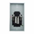 Eaton BR convertible loadcenter,Convertible,200 A,X4,Aluminum,Cover included,NEMA 1,Metallic,10 kAIC,CSR,Combination,24 Circuits,Single-pole,12 Spaces,Two hots, a neutral, and a ground,Single-phase,Type BR 1-inch breakers,120/240 V