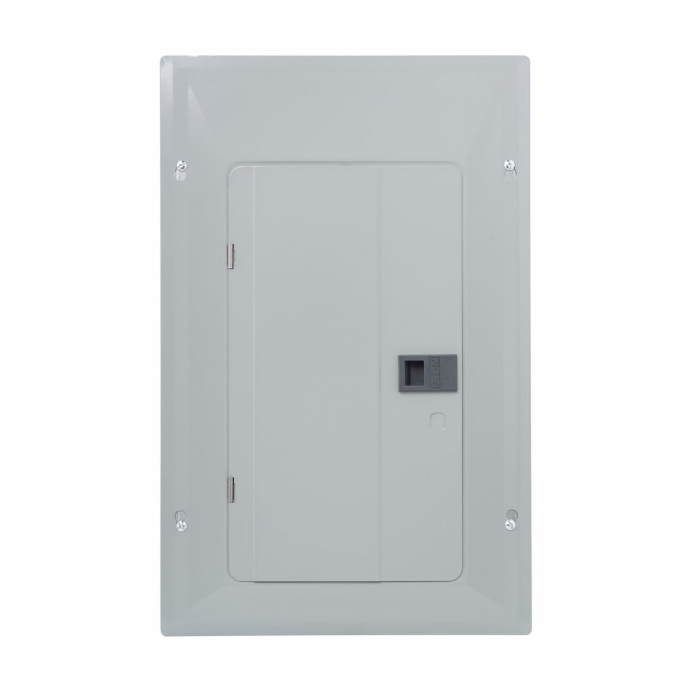 Eaton BR main breaker loadcenter, Plug-on neutral,150A,X6,Aluminum,Cover included,Metallic,25kAIC,CSR2150,48 circuits,Single pole,24 spaces,Two hots, a neutral, and a ground,Single phase,Gray,Combination,NEMA 1