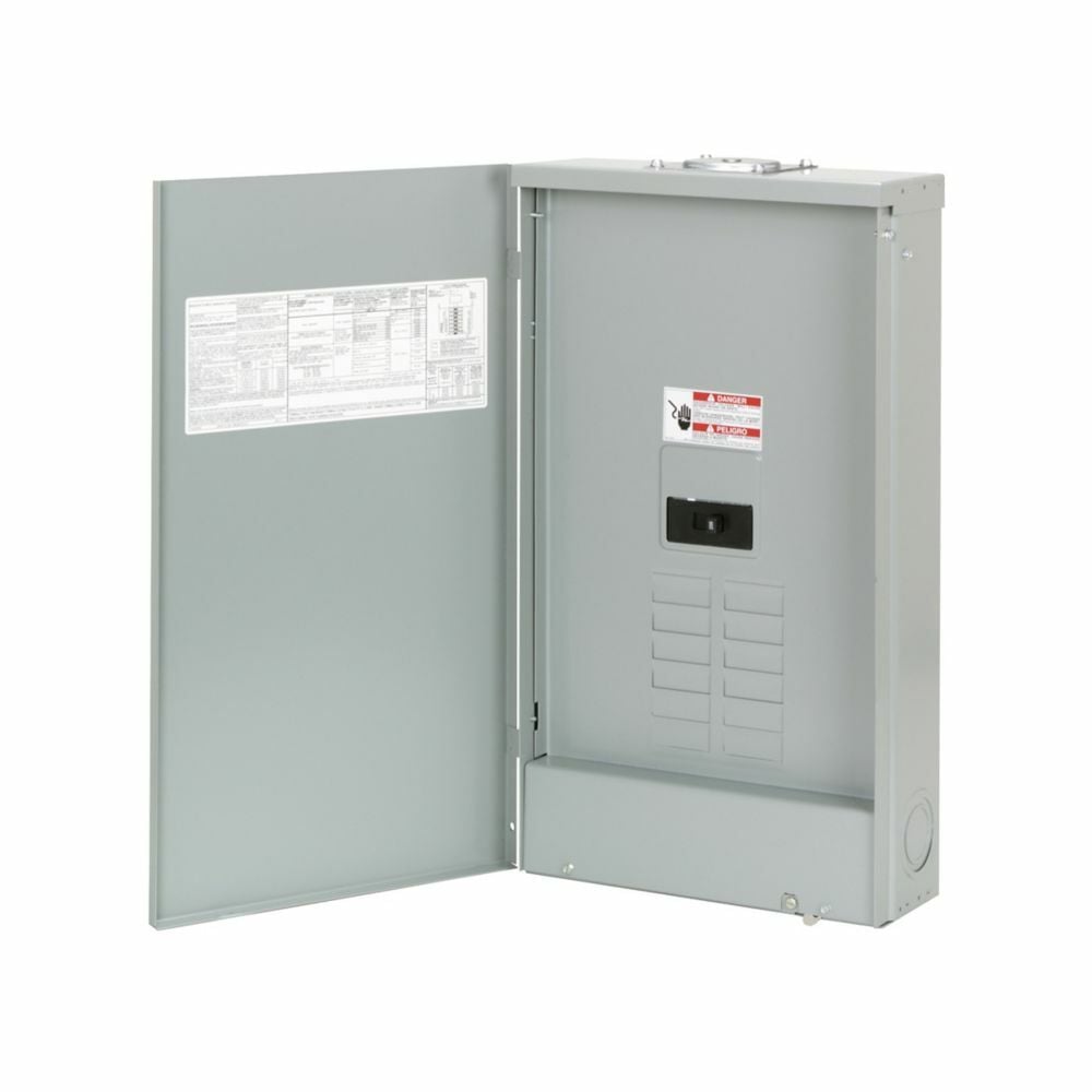 Feed through lugs,Plug-on neutral main circuit breaker loadcenter,200A,X4,Aluminum,Cover included,NEMA 3R,Metallic,10 kAIC,BR,16 circuits,Single pole,8 spaces,Three-wire,Single-phase,Feed-through lugs,Combination,NEMA 3R,Type BR 1-inch brea
