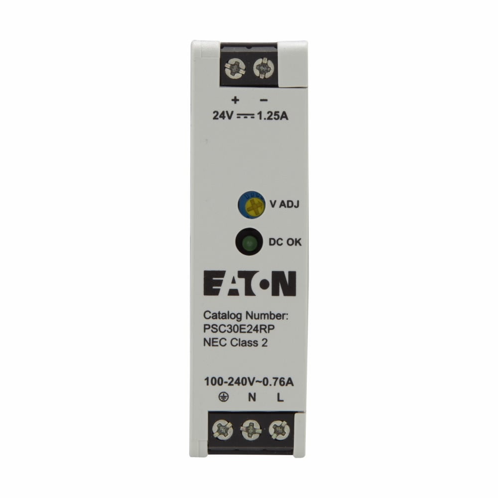 Eaton PSC compact power supply, Compact - Finger Safe/Plastic, 24VDC 30W