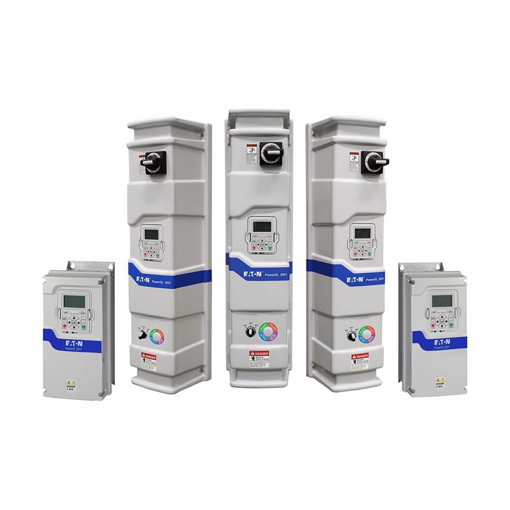 Eaton PowerXL DH1 HVAC/R variable frequency drive, 480V, 0 frame, IP20, 1.5KW, 2 hp