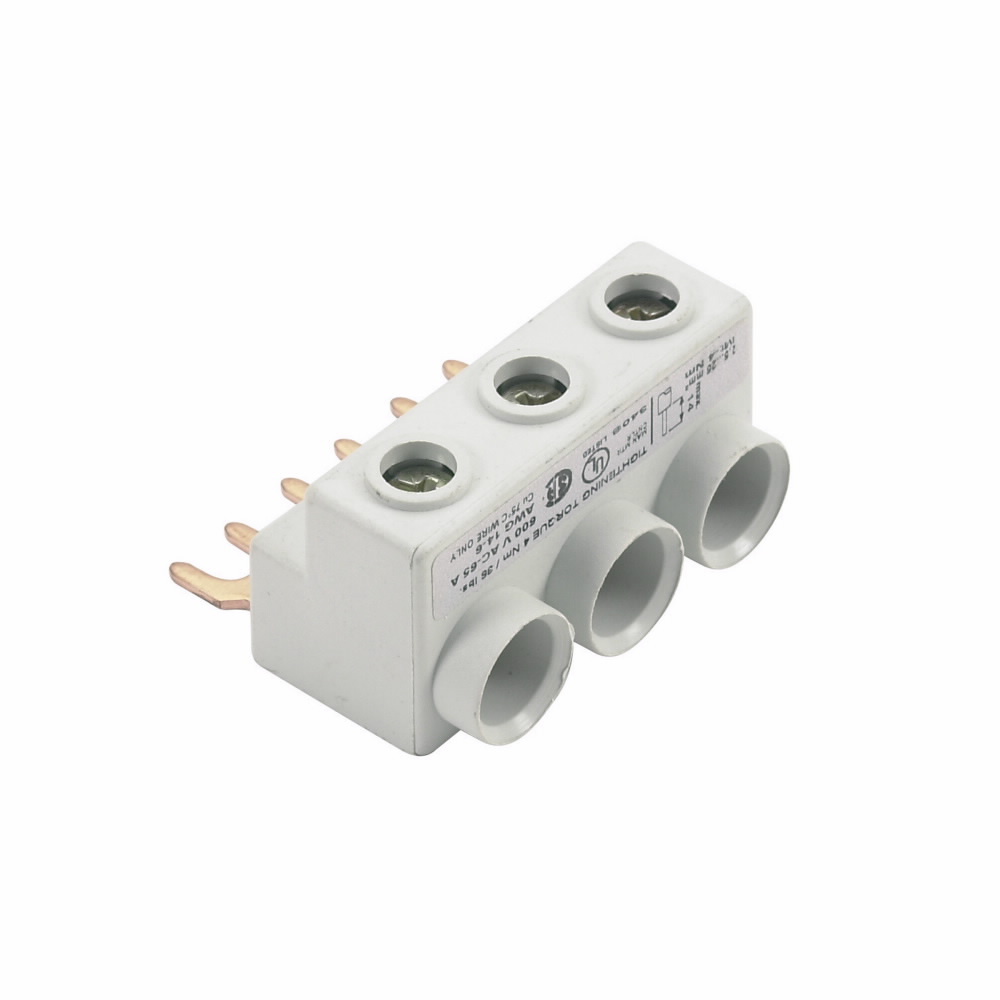 XT Manual Motor Protection Accessories - Incoming Terminal For Three-Phase Commoning Link, B Frame size, used with XTPR, XTPB