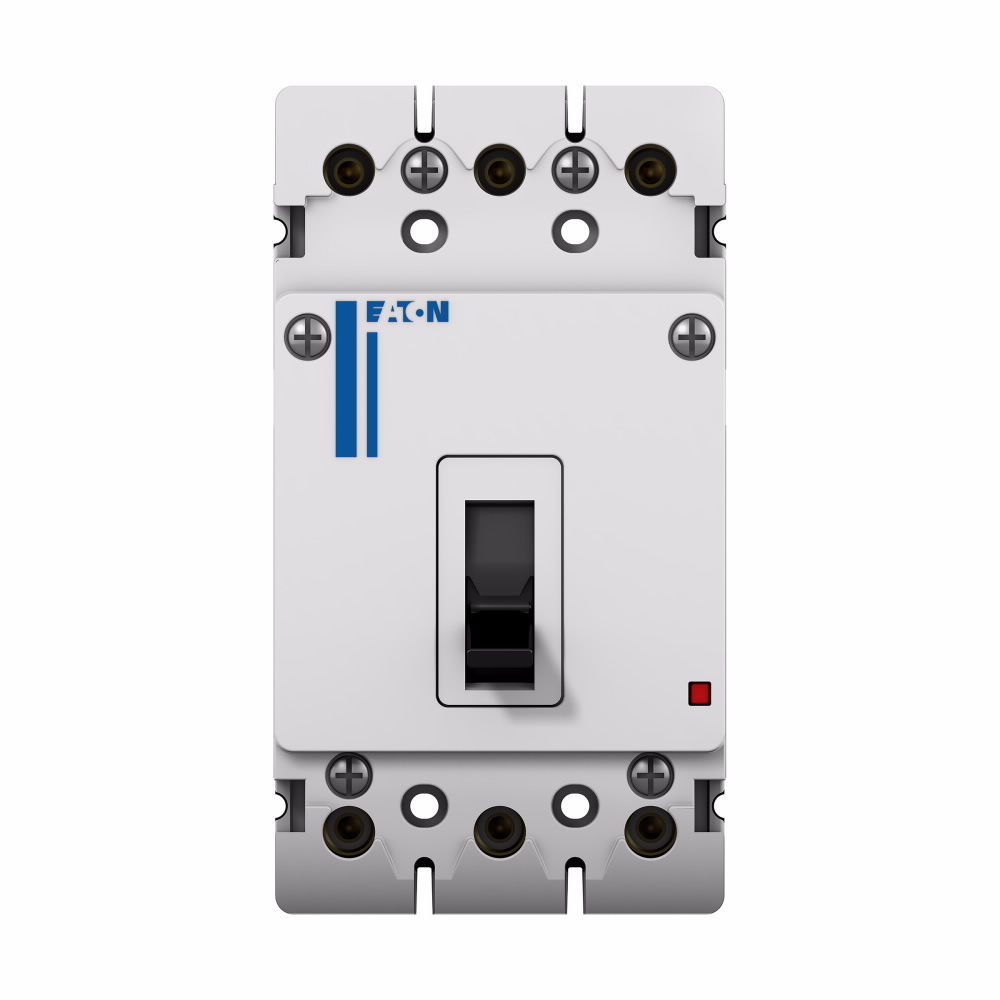 Eaton Power Defense molded case circuit breaker, Globally Rated, Frame 1, Three Pole, 80A, 25kA/480V, T-M (Fxd-Fxd) TU, Standard Line and Load (PDG1X3T125)