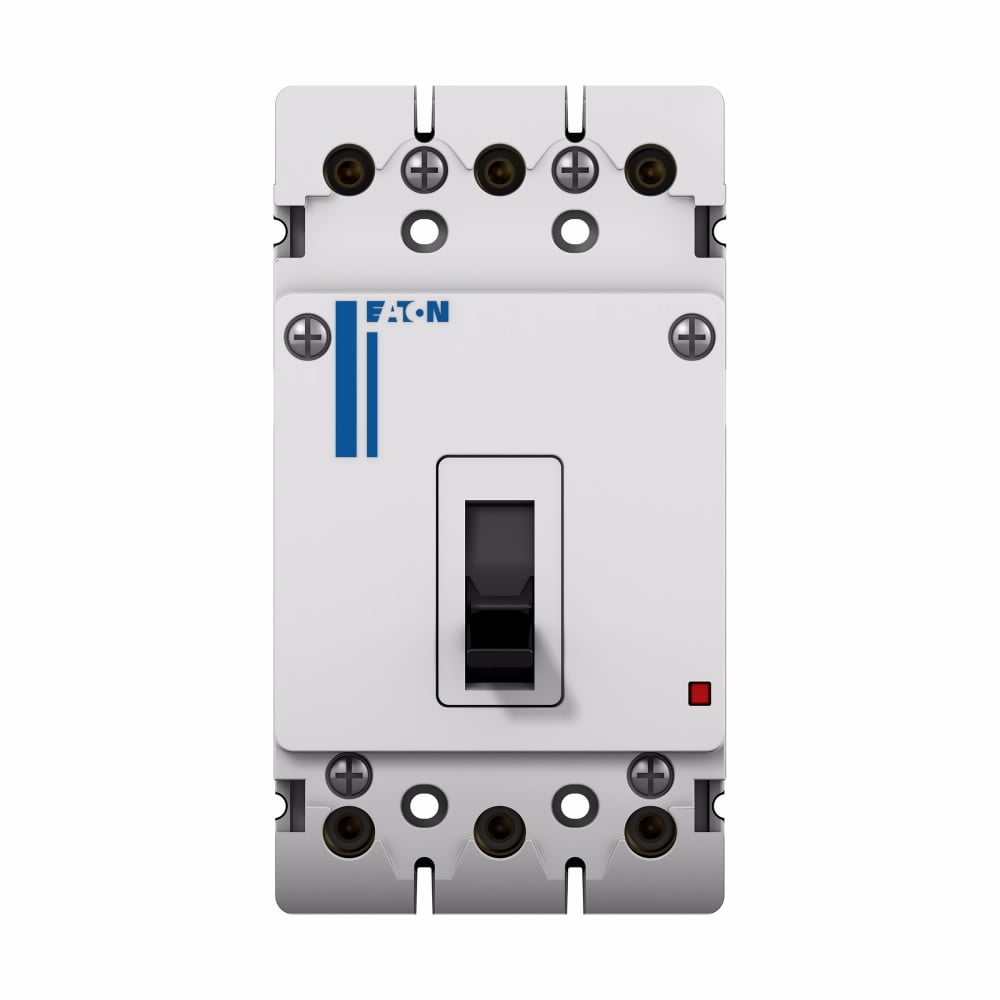 Eaton Power Defense molded case circuit breaker, Globally Rated, Frame 1, Three Pole, 90A, 18kA/480V, T-M (Fxd-Fxd) TU, Standard Line and Load (PDG1X3T125)