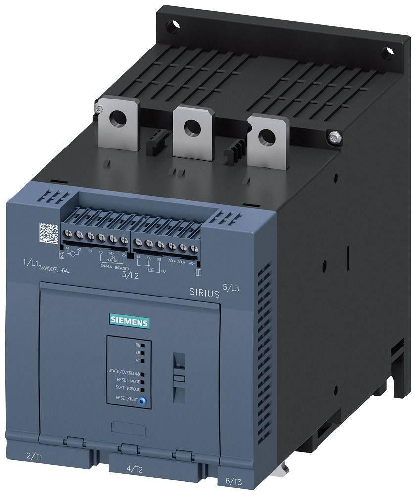 SIRIUS soft starter 400-600 V 315 A. 110-250 V AC Screw terminals Analog output