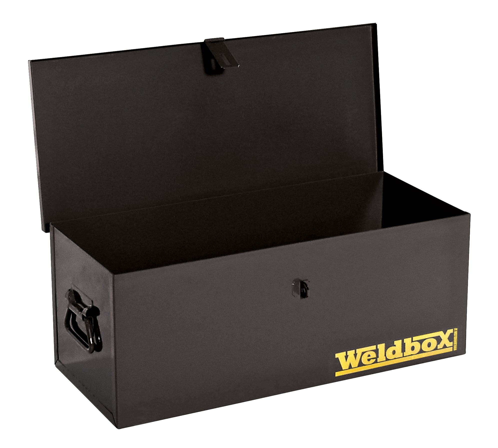 The Weldbox 2812 can fit a variety of welding tools for storage or transport.