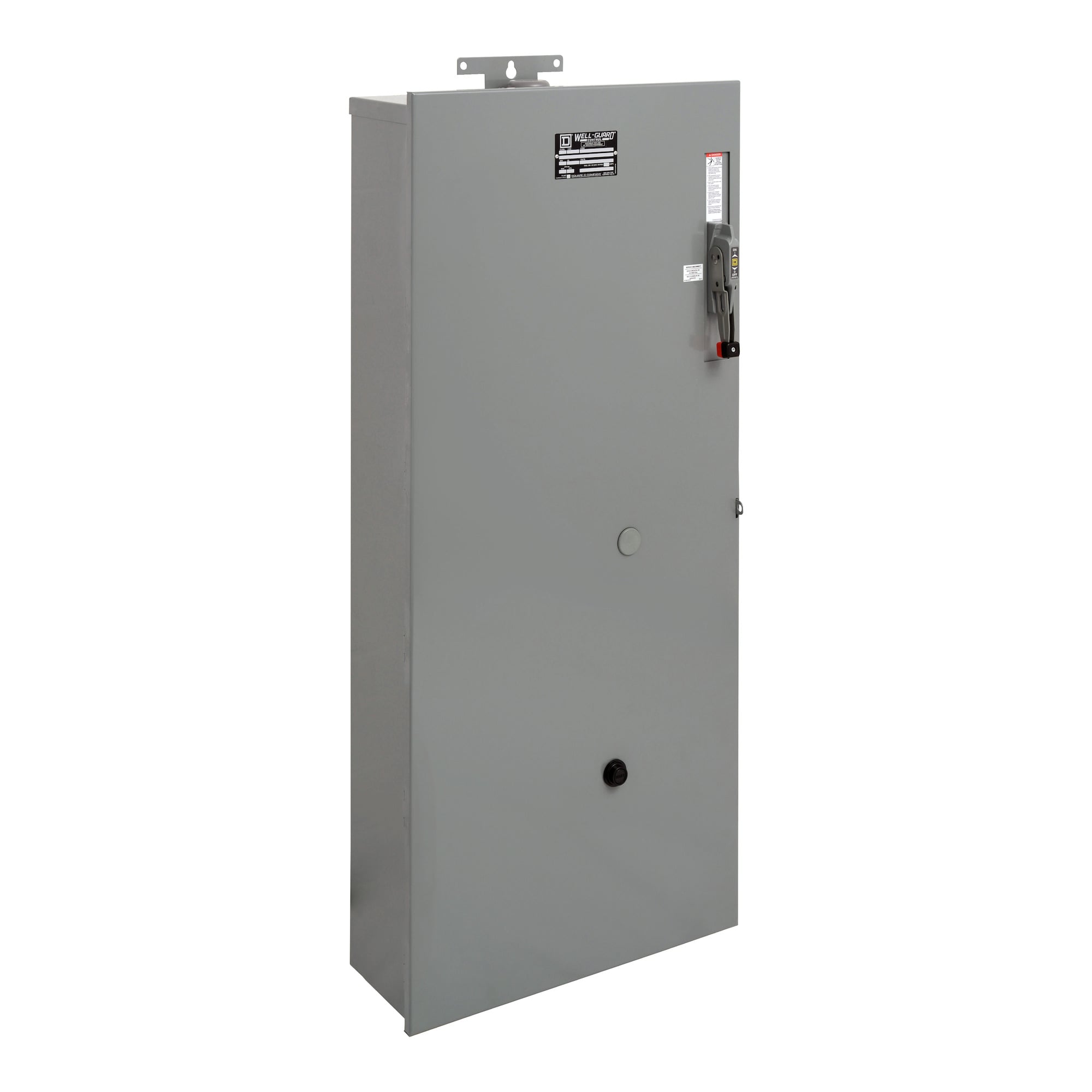 Pump Panel, NEMA Type S, Well Guard, oil field, Size 3, 90A, 50HP, HLL36100M73 circuit breaker, Motor Logic SSOLR, 480VAC 60Hz coil, NEMA 3R