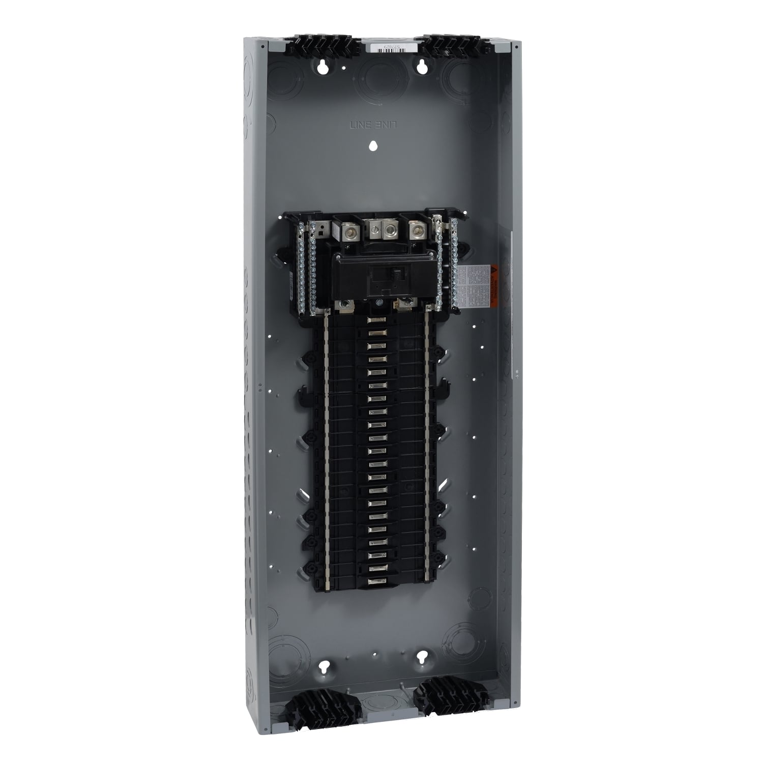 Load center, QO, 1 phase, 42 spaces, 52 circuits, 200A convertible main breaker, PoN, NEMA1, Qwik-grip