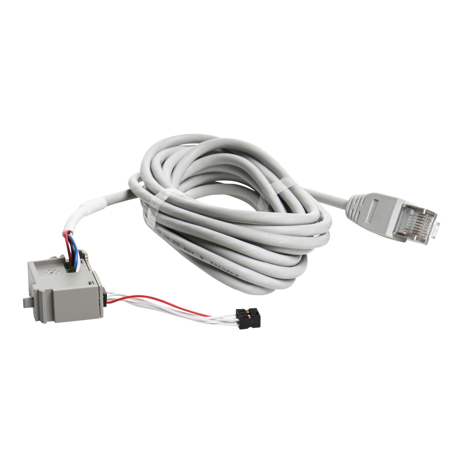 Circuit breaker accessory, PowerPacT H/J/L, MicroLogic, NSX communication cord only, length 3m, less than 480V