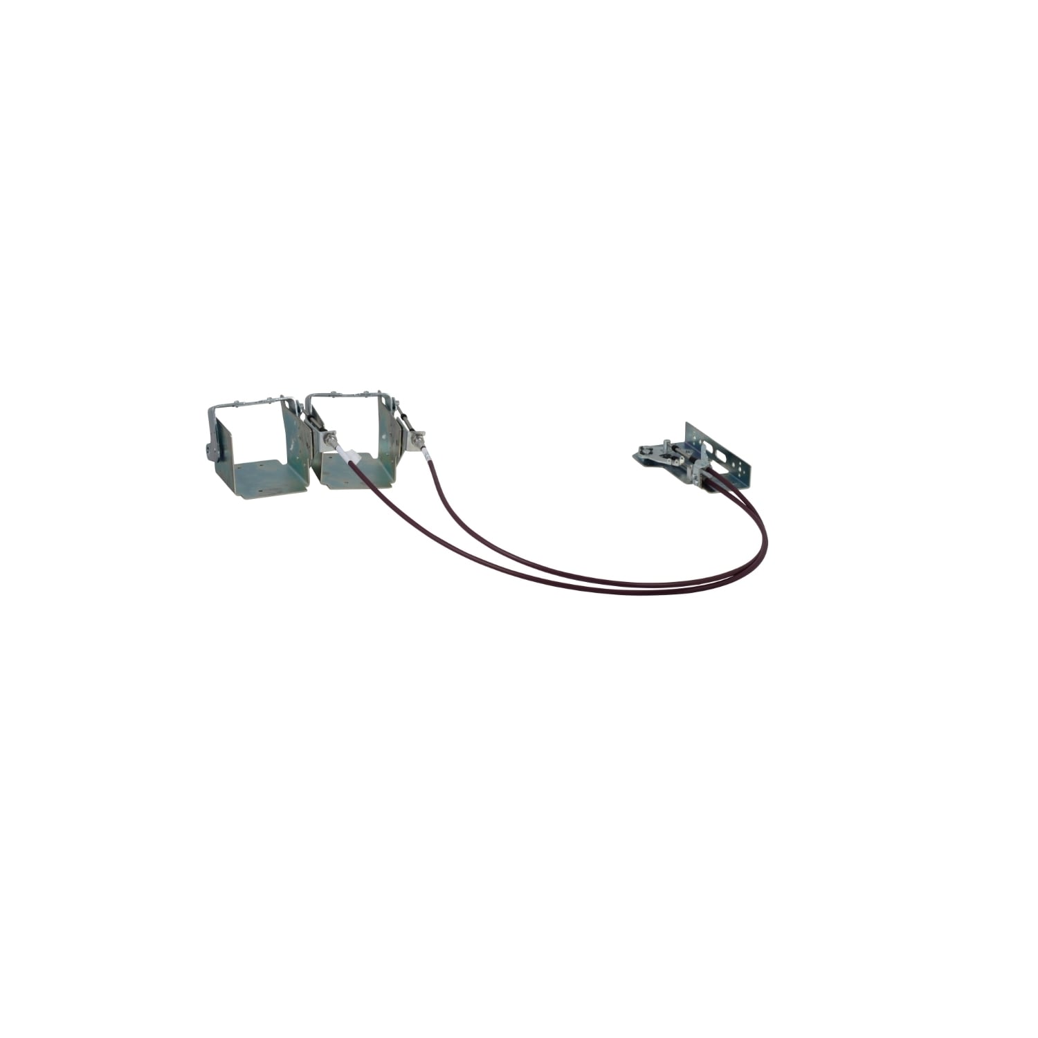 Disconnect mechanism, circuit breaker, dual cable operated, 150/250A, 3 pole, PowerPacT H and J breaker, two 60 inch cables
