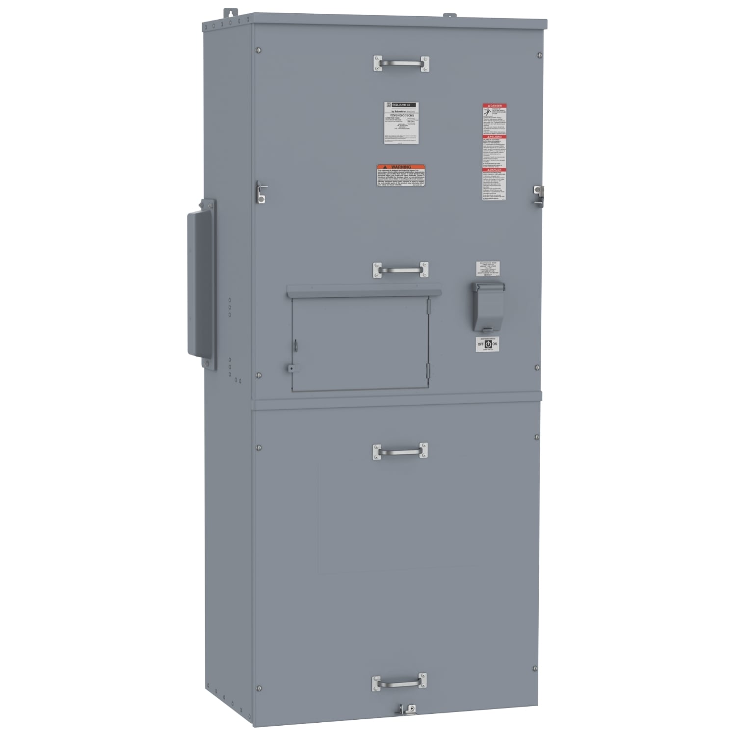 EZM31600GCBCMS Main Unit, EZ Meter Pak, 1600 Amp, 208Y/120V, 3 Phase, 4 Wire, 65 kA SCCR, Main Breaker with Energy Reduction Maintenance