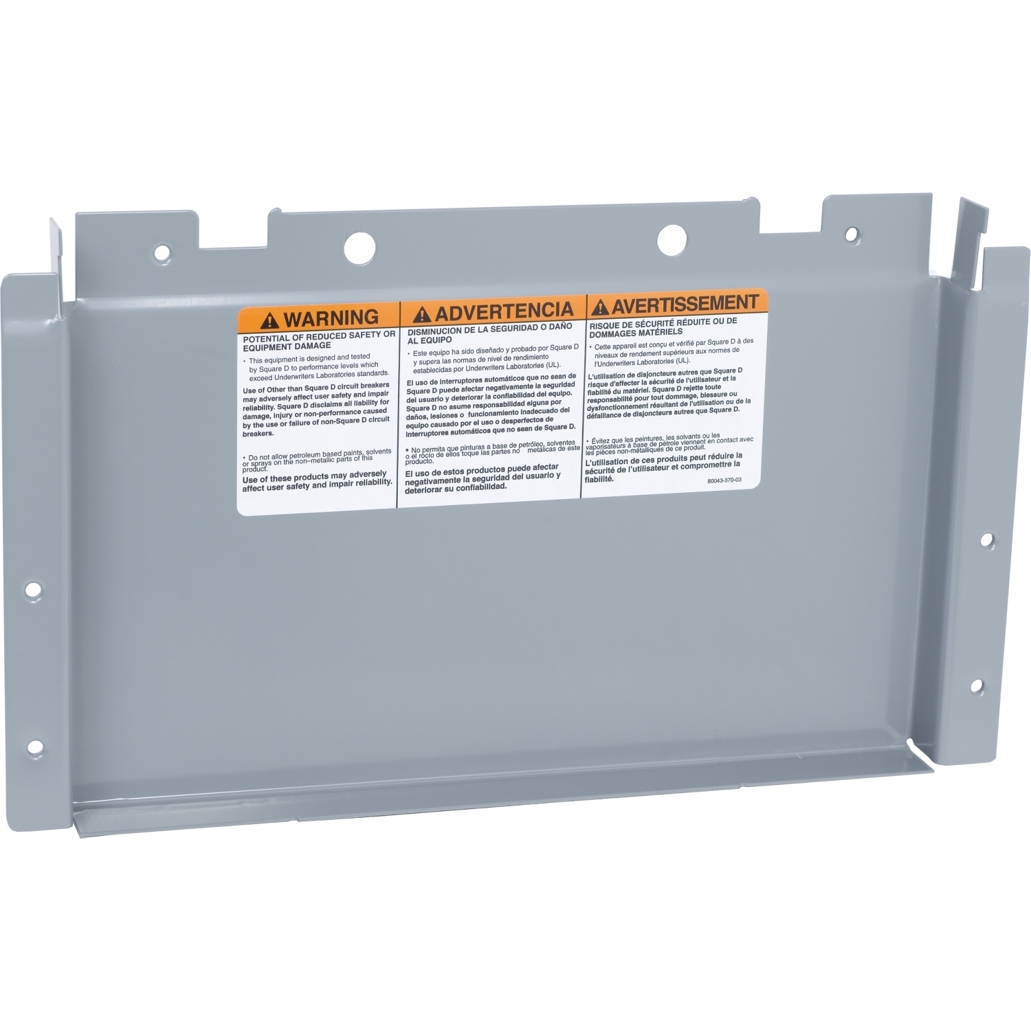 Panelboard accessory, NQ, deadfront cover kit, 600A, main lug, high amp