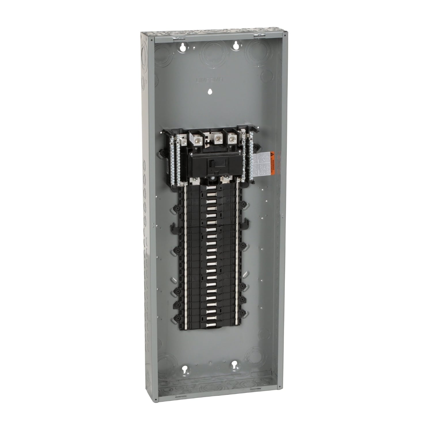 Load center, QO, 1 phase, 42 spaces, 52 circuits, 200A convertible main breaker, PoN, NEMA1, combo cover, value pack