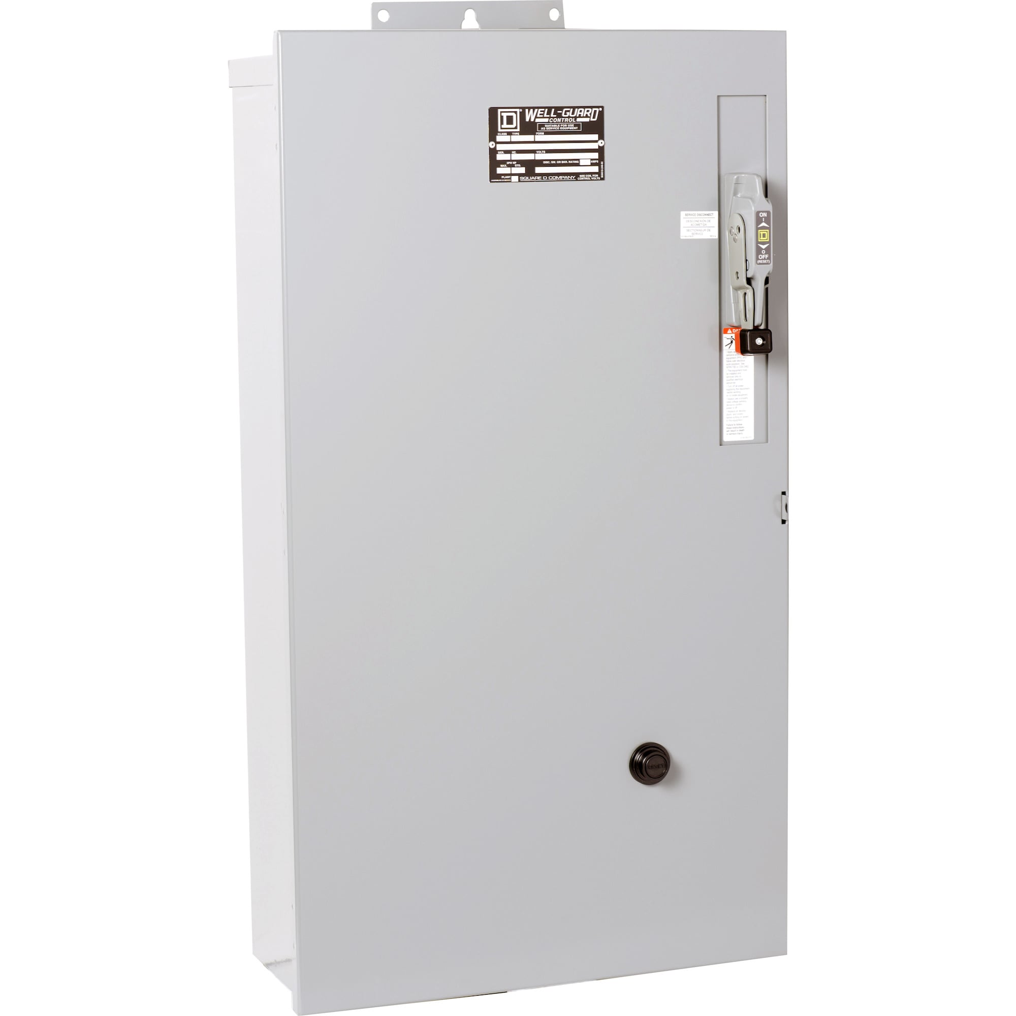Well-Guard Pump Panel Size 3, Motor Logic SSOLR, 480 VAC, NEMA 3R +Options