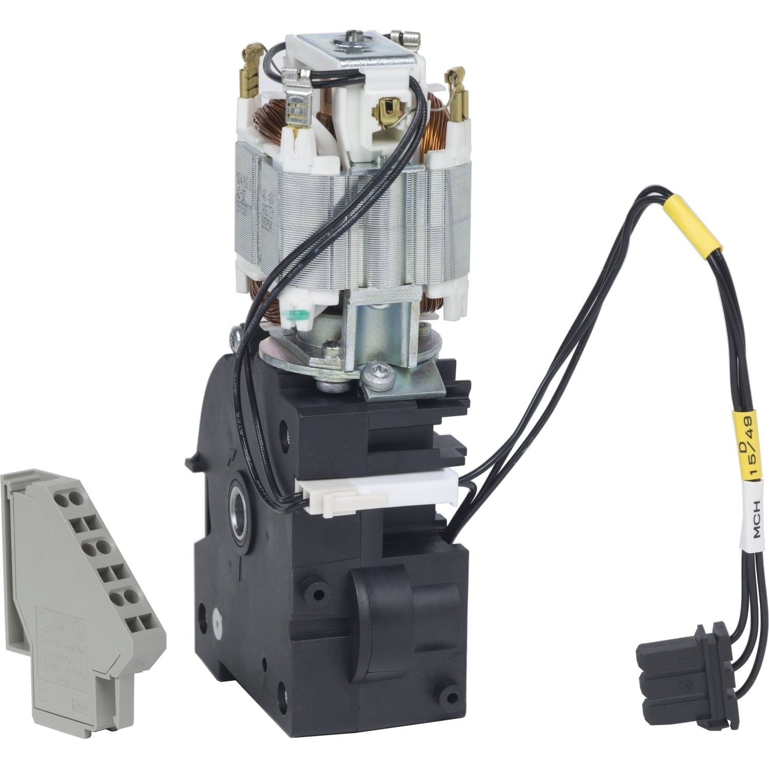 Circuit breaker accessory, PowerPacT P, spring charging motor, field replacement, 24 to 30VDC