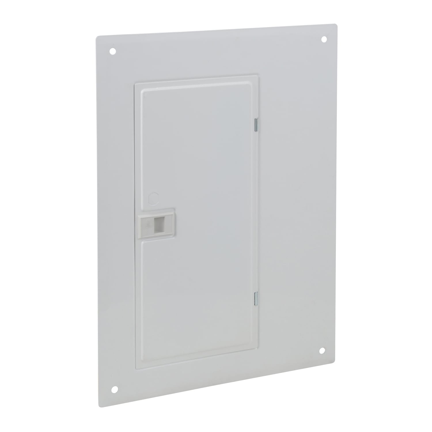 Replacement cover, QO, for 20 space load center, flush, wide gutter, white