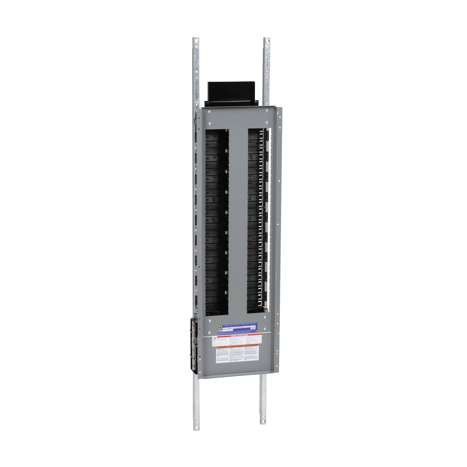 Panelboard interior, NF, main lugs, 400A, Cu bus, Al neutral assembly, 54 pole spaces, 3 phase, 4 wire, 600Y/347VAC max