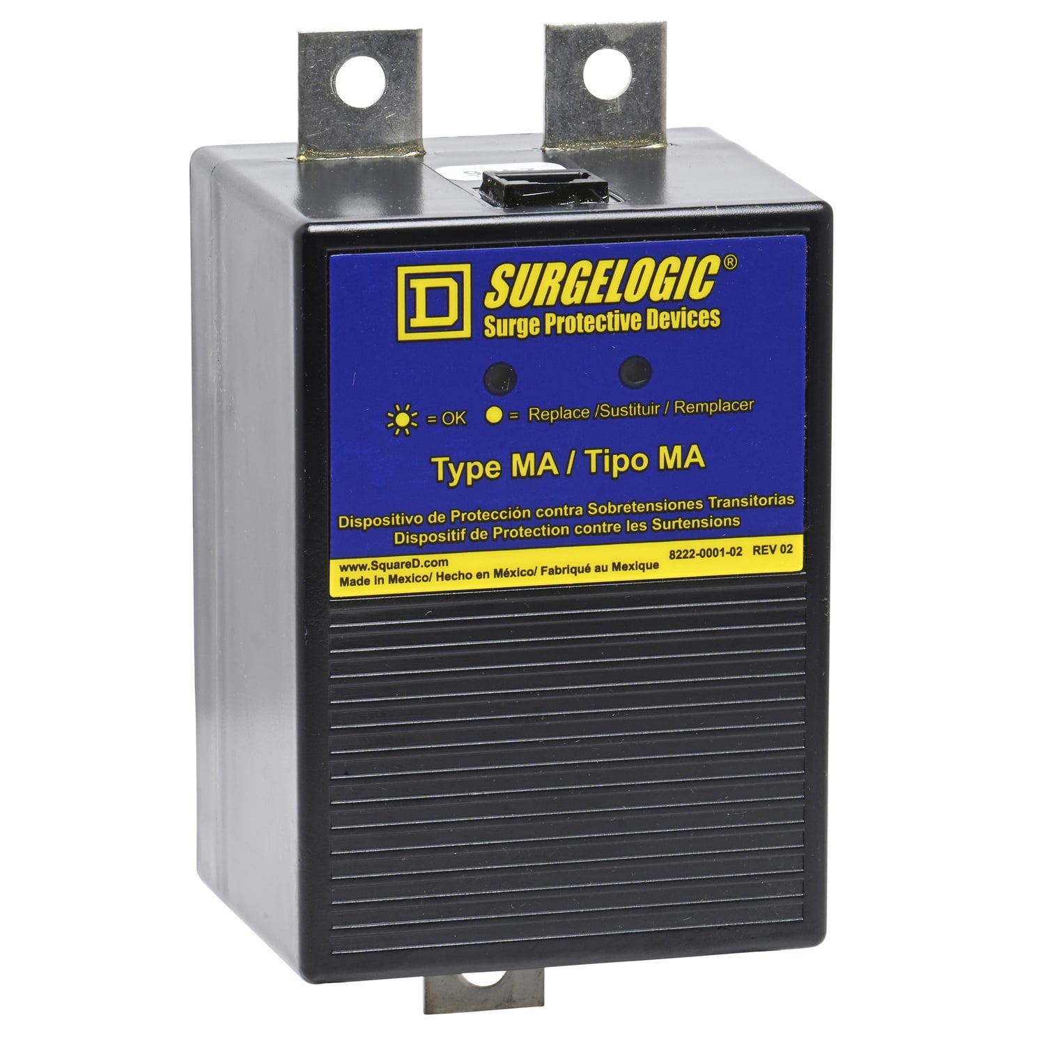 Surge protection module, Surgelogic, MA, 160kA, 120/240 VAC, 1 phase, 3 wire, SPD type 1