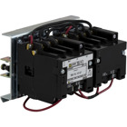 NEMA Contactor, Type S, reversing, horizontal, Size 1, 27A, 10 HP at 575 VAC, 3 phase, 3 pole, 600 VAC coil, open style