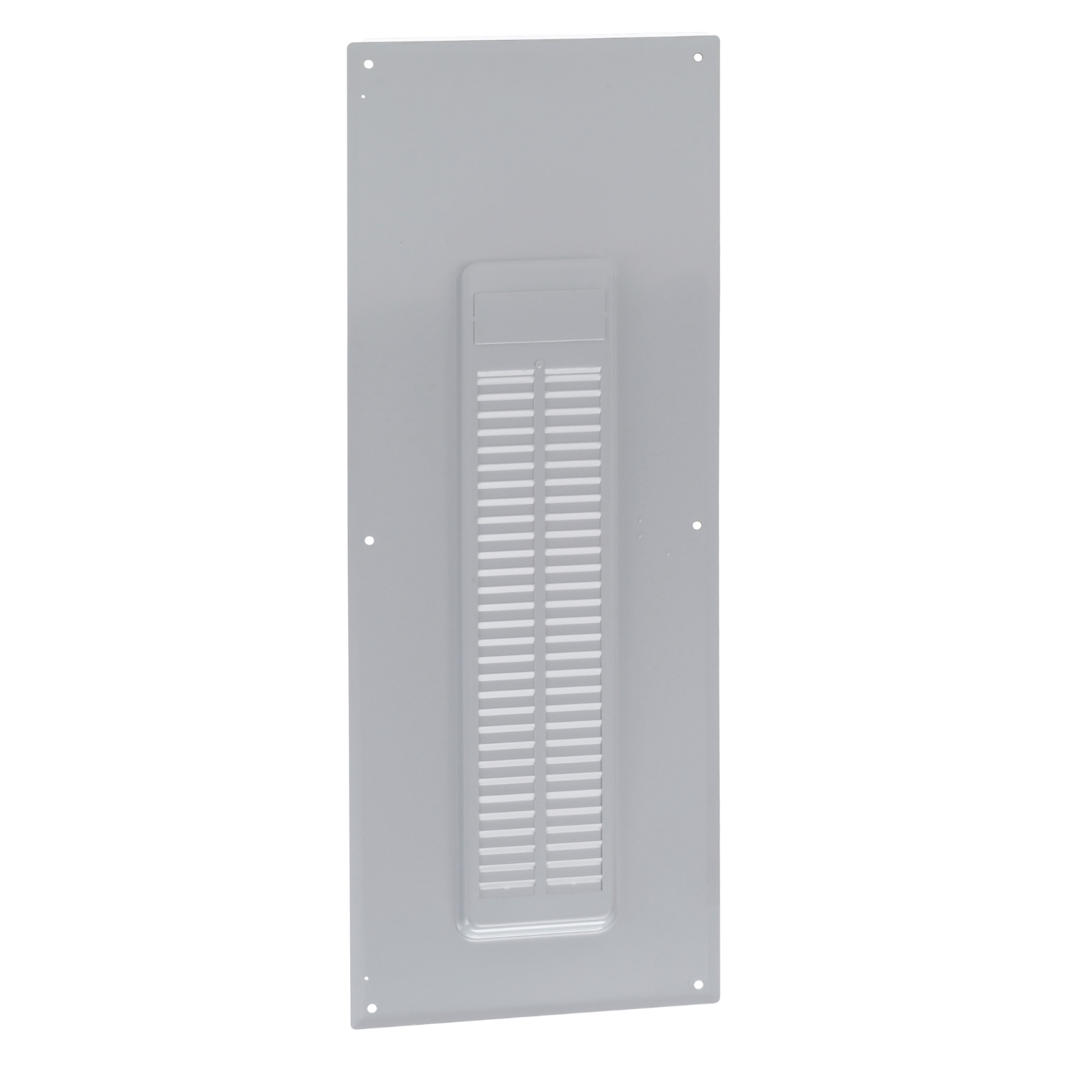 Replacement cover, QO, for 60 space load center, combination flush and surface, gray