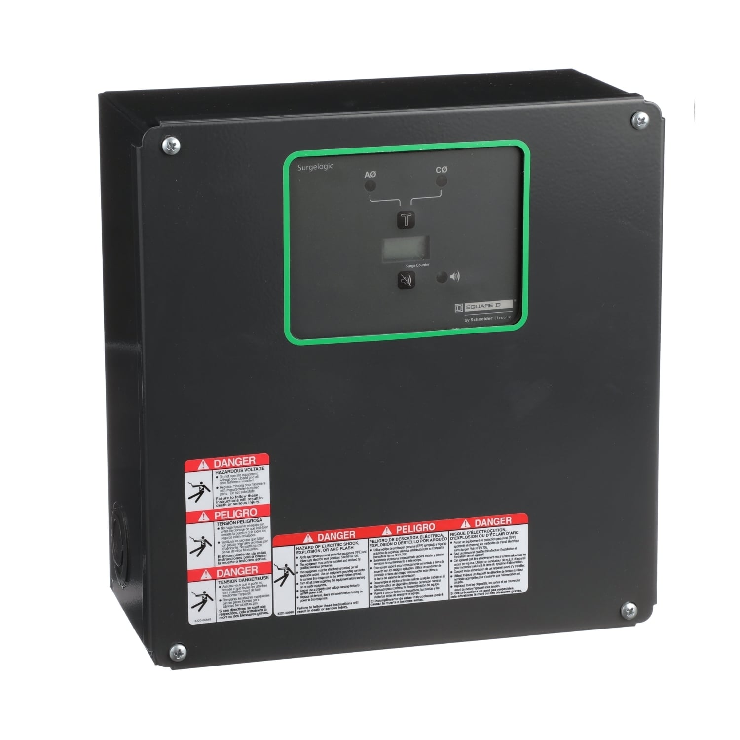 Surge protection device, Surgelogic, 240kA, 120/240 VAC, 1 phase, 3 wire, NEMA 1