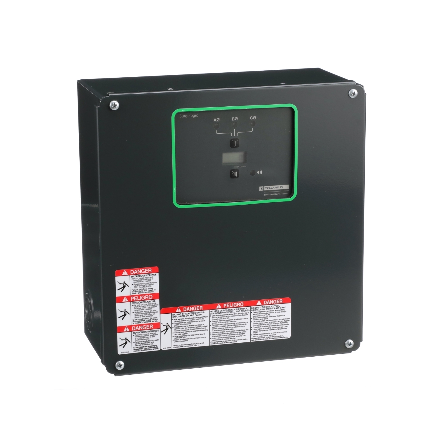 Surge protection device, Surgelogic, 120kA, 208Y/120 VAC, 3 phase, 4 wire, NEMA 1