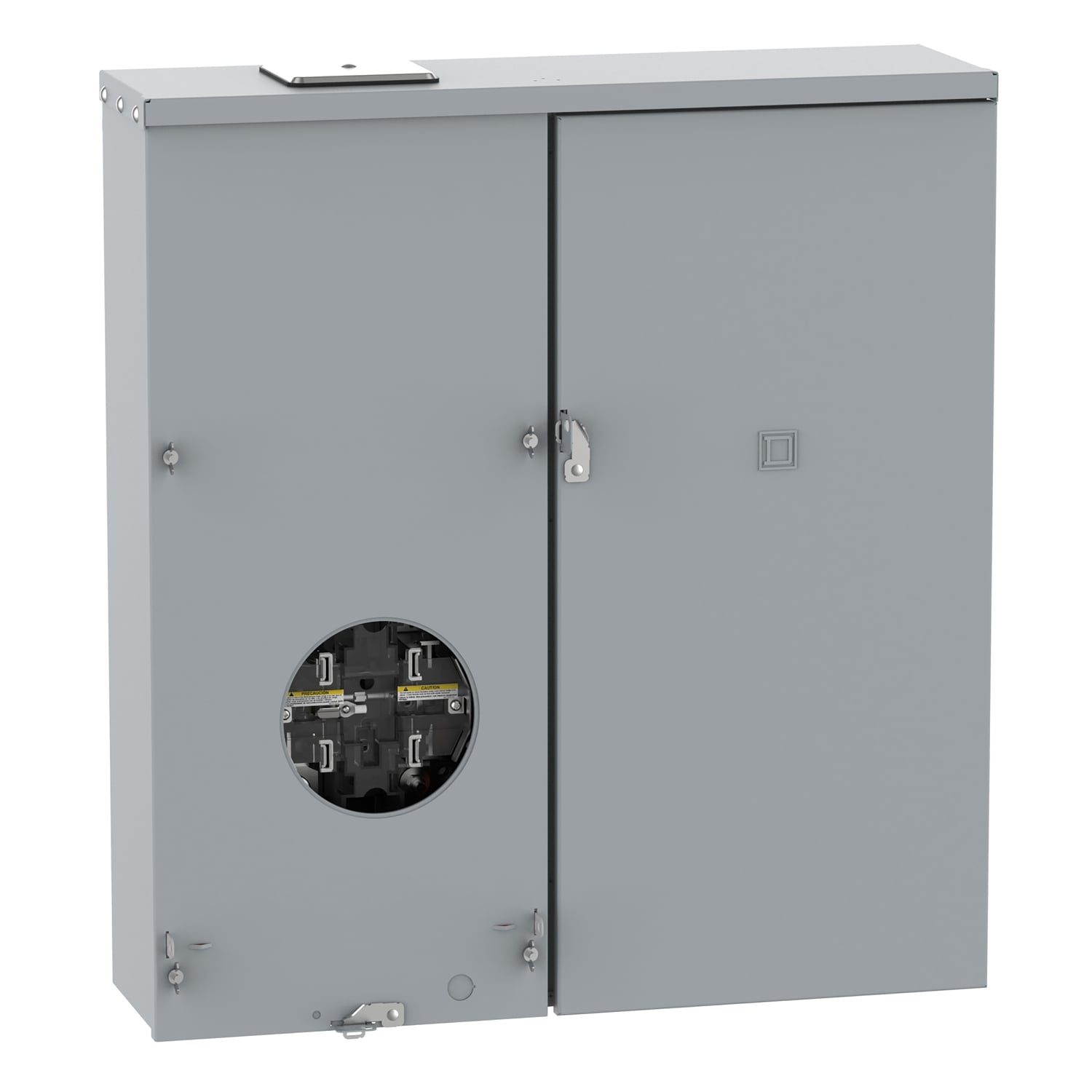 QCD400SL QO Meter Main, CSED, Ringless, 400 Amp, Surface, Class 320, Lever