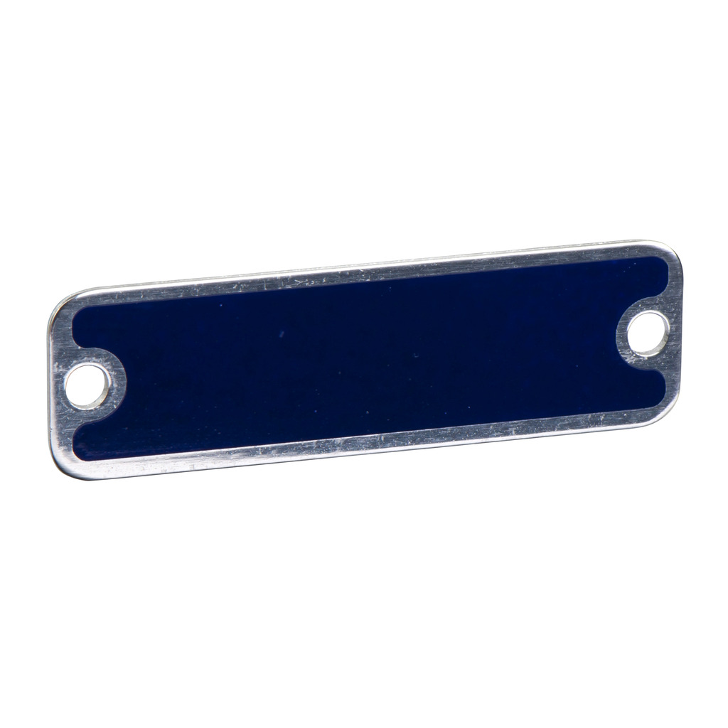 PUSH BUTTON LEGEND PLATE 30MM T-K