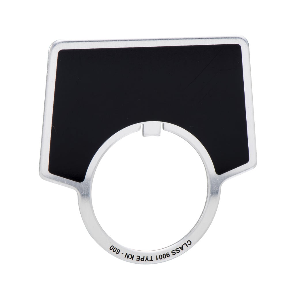 PUSH BUTTON LEGEND PLATE 30MM T-K