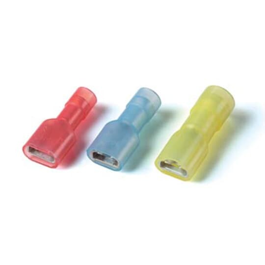 Nylon Fully Insulated 110 Disconnect (x.020), Wire Range 22-16 AWG, Red