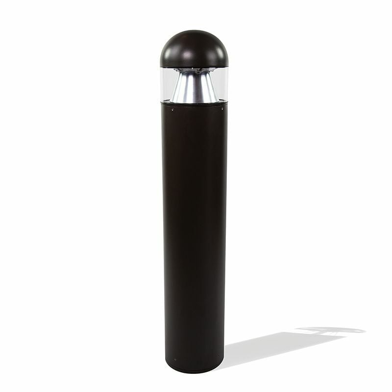 LED Bollard, 25W, 4000K, Type 5, 127-277V, Bronze