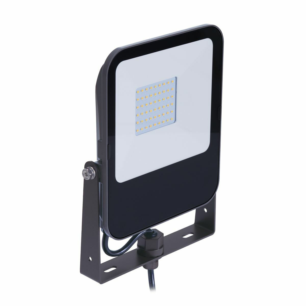 Slim Flood, 200W, 4000K, Generation 1, Yoke mount, 120-277VAC, Bronze finish