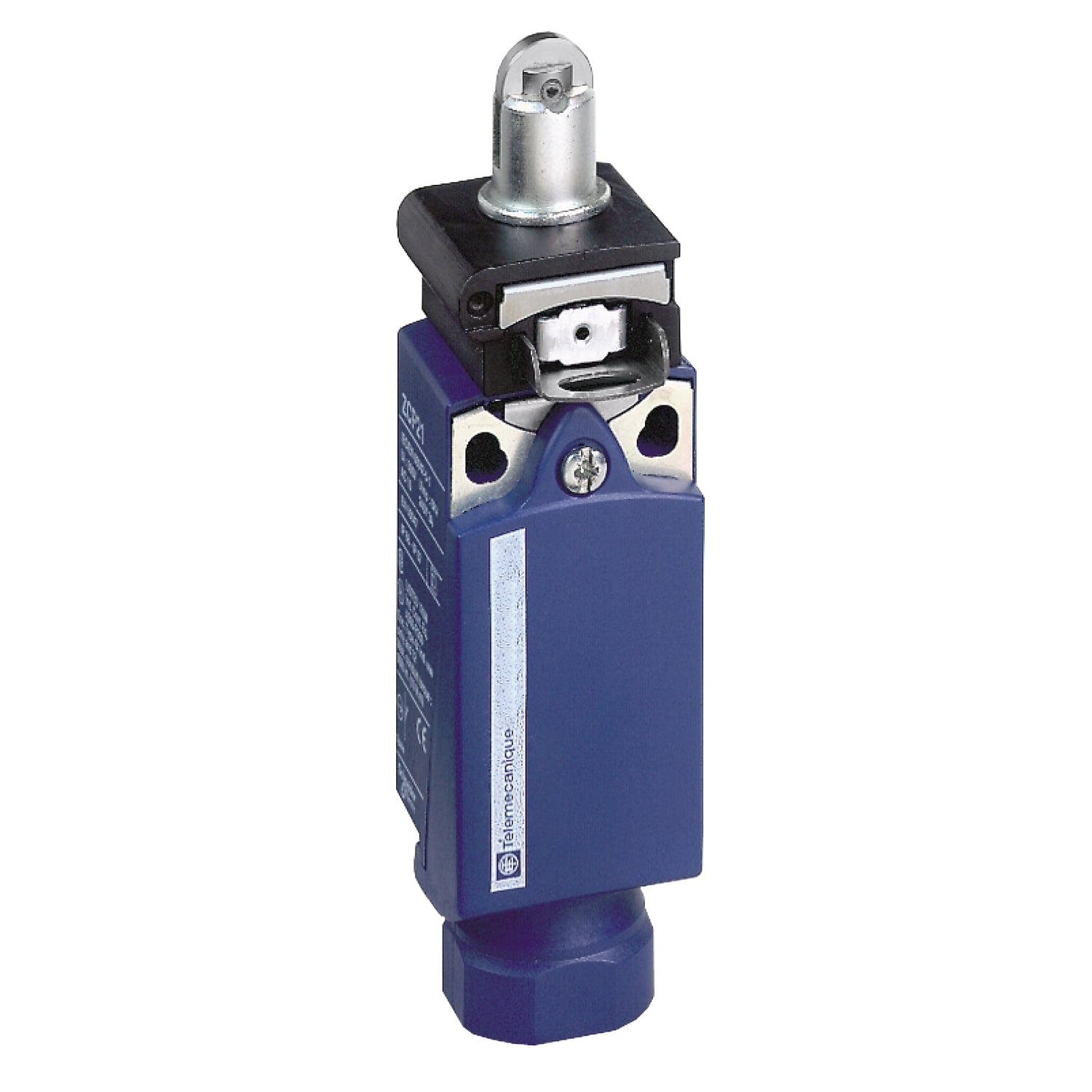 Limit switch, Limit switches XC Standard, XCPR, steel roller plunger, 1NC+1 NO, slow, M20