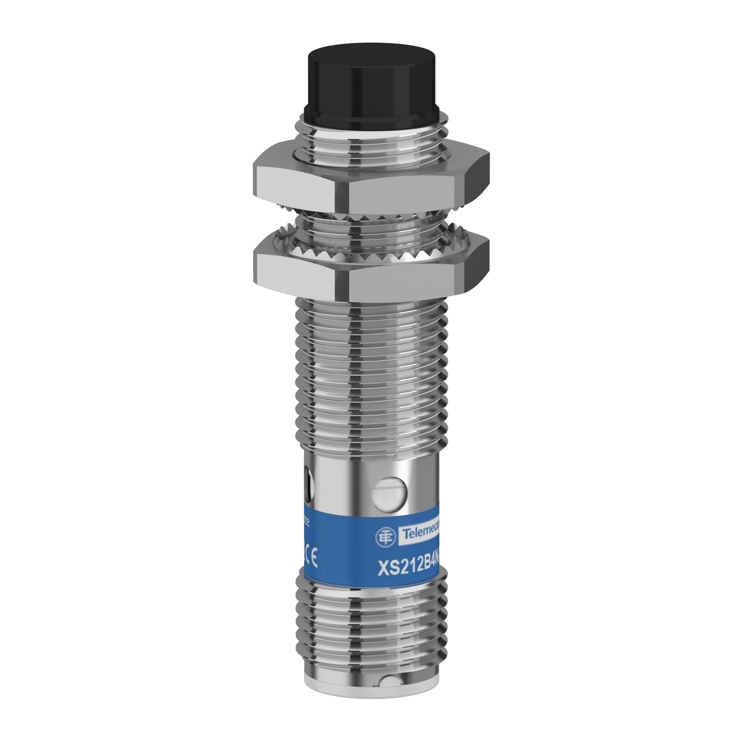 Inductive proximity sensors XS, inductive sensor XS2 M12, L51mm, brass, Sn8mm, 12...24 VDC, M12
