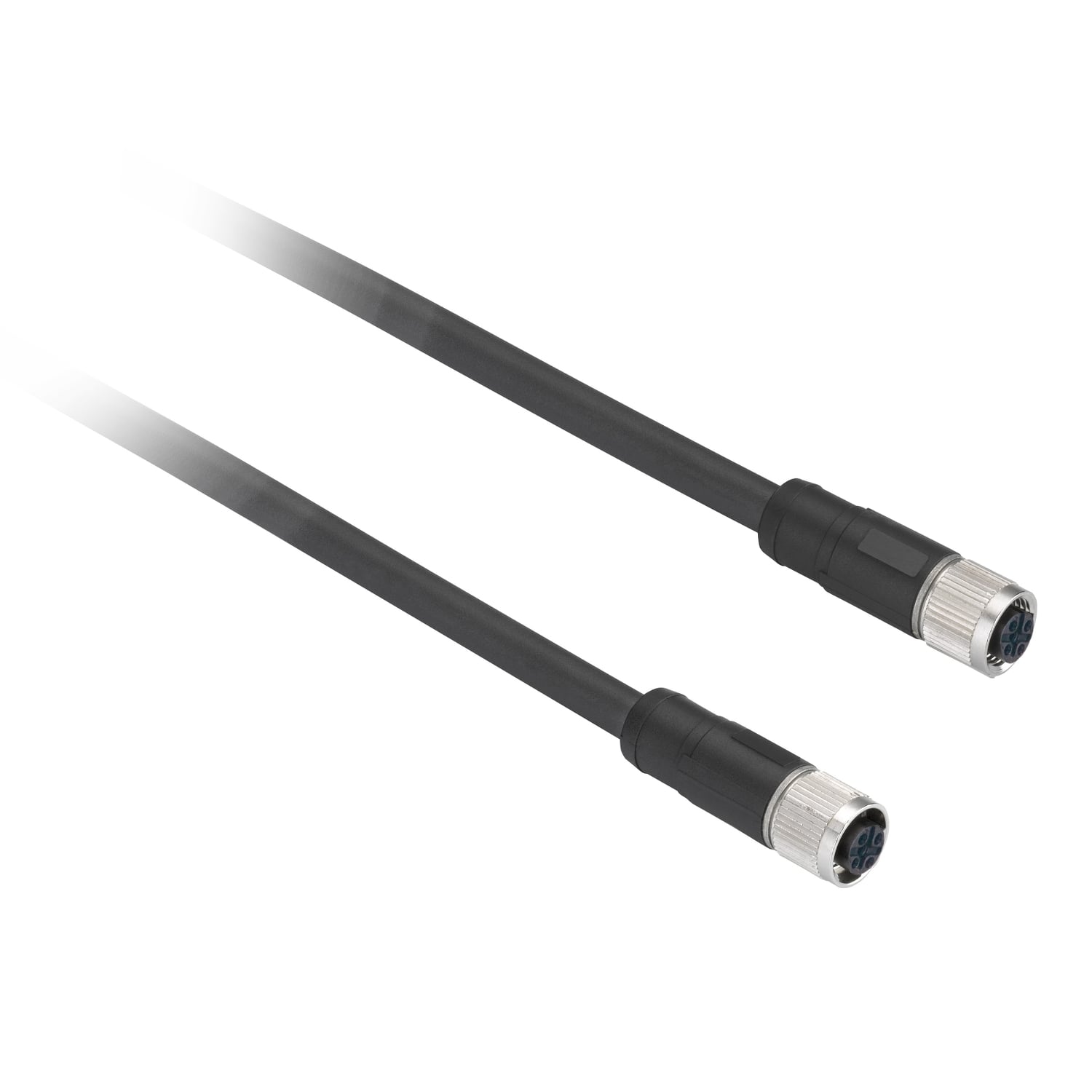 Telemecanique Safety light curtains XUSL, Series connection jumper, 2 straight M12, Female/Female con., 0.3 m, 5 pins