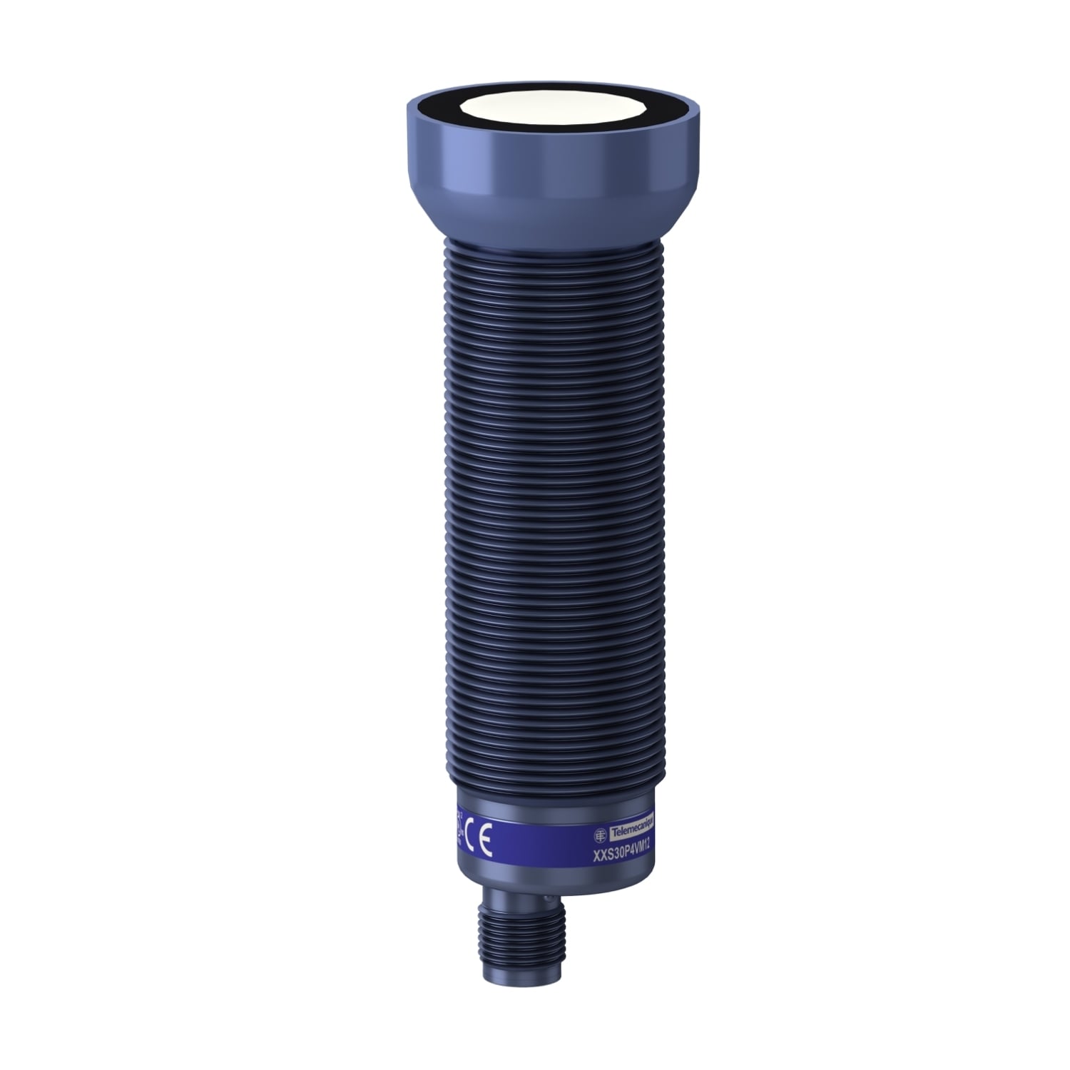Ultrasonic sensors XX, ultrasonic sensor, plastic, cylindrical M30, straight, 4 m, 0...10 V