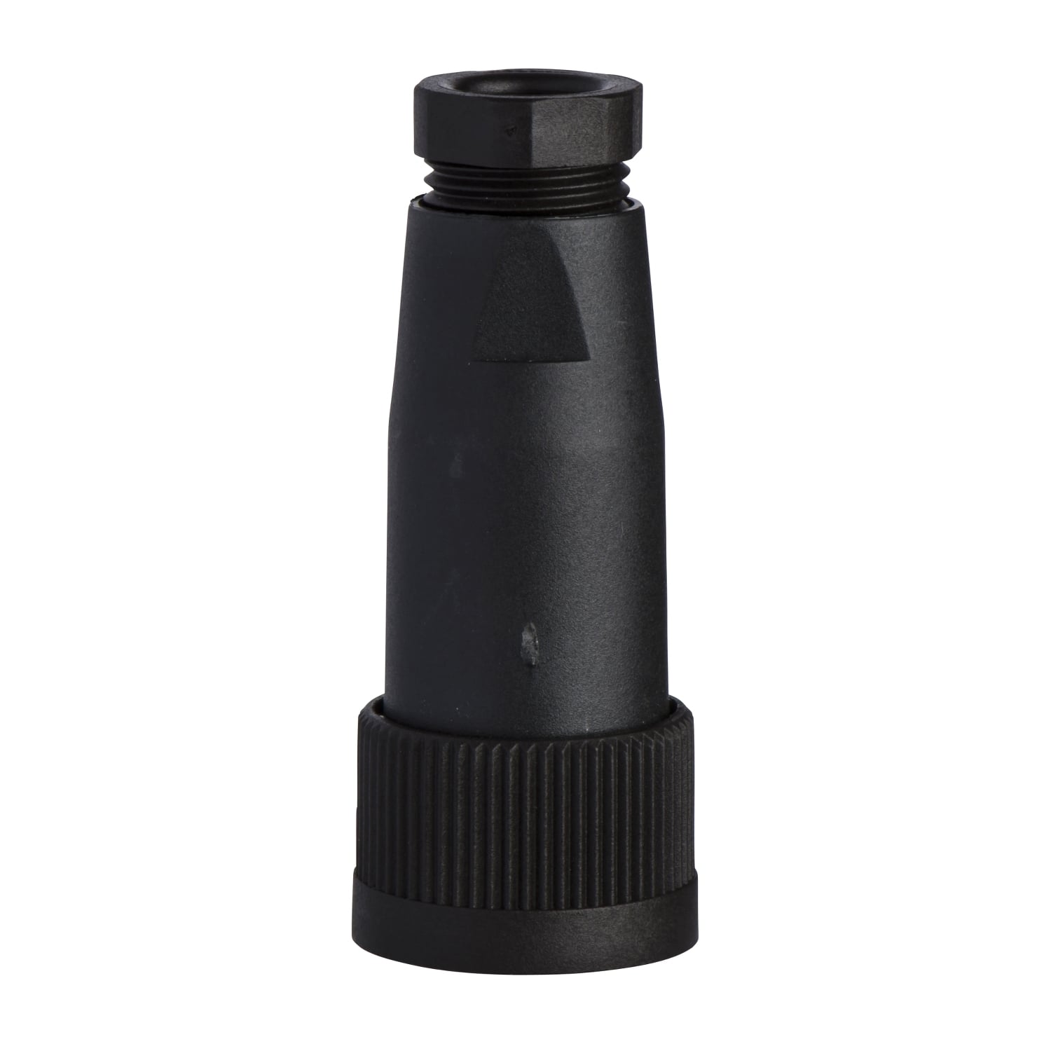 Female, M18, 4 pin, straight connector, cable gland Pg 9