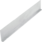 Aluminum 4 inches side rail height barrier strip 3 meters length