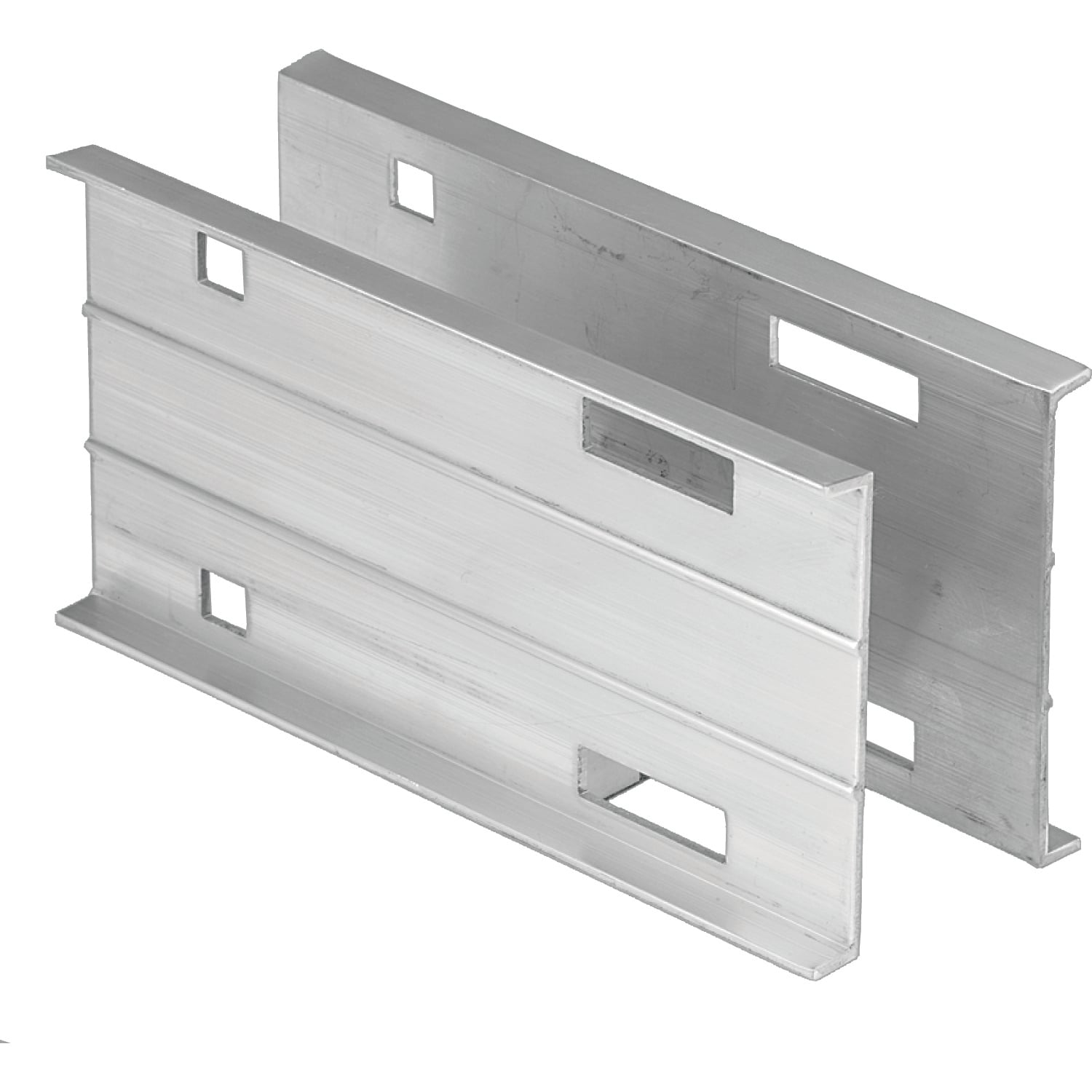 Aluminum 5 inches side rail height expansion splice plate