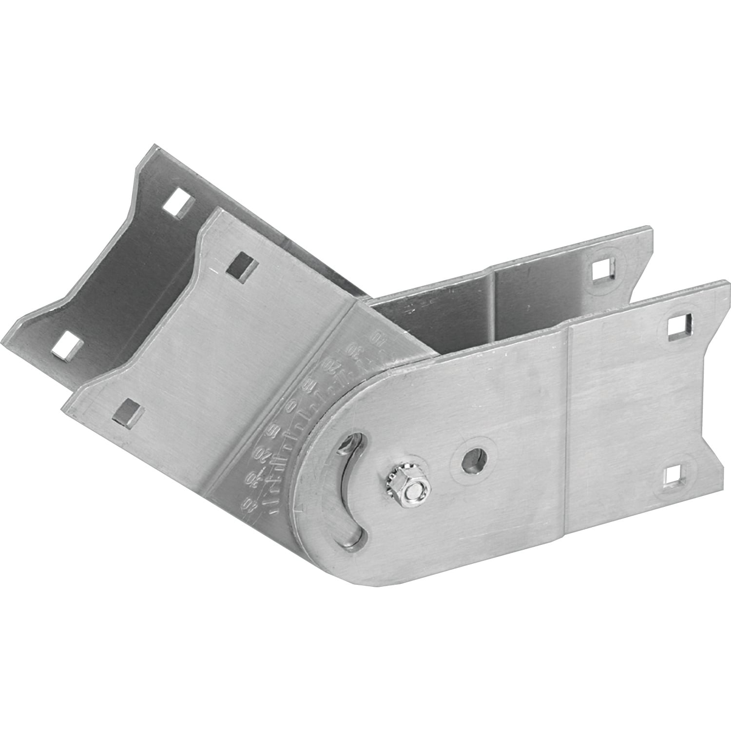 Aluminum 6 inches side rail height vertical adjustable plate
