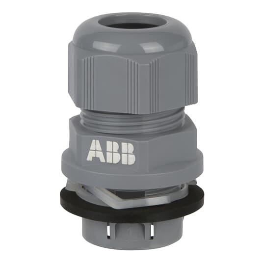 Quick Connect Cable Gland, Thread Size 1/2 Inch NPT, Cable Range 6 to 12mm, Thread Length 9mm, Nylon, Black