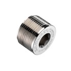 Stopping Plug, 3/4 Inch NPT Thread, Suitable for Use in Zones 1, 2 , 21, and 22, Exd I and Exd IIC, UL1203, Nickel Plated Brass