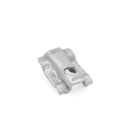 Aluminum combination hold down/guide clamp with stainless steel hardware