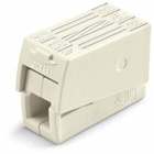 PUSHWIRE®  Inline Connector; White; Box of 100 pieces