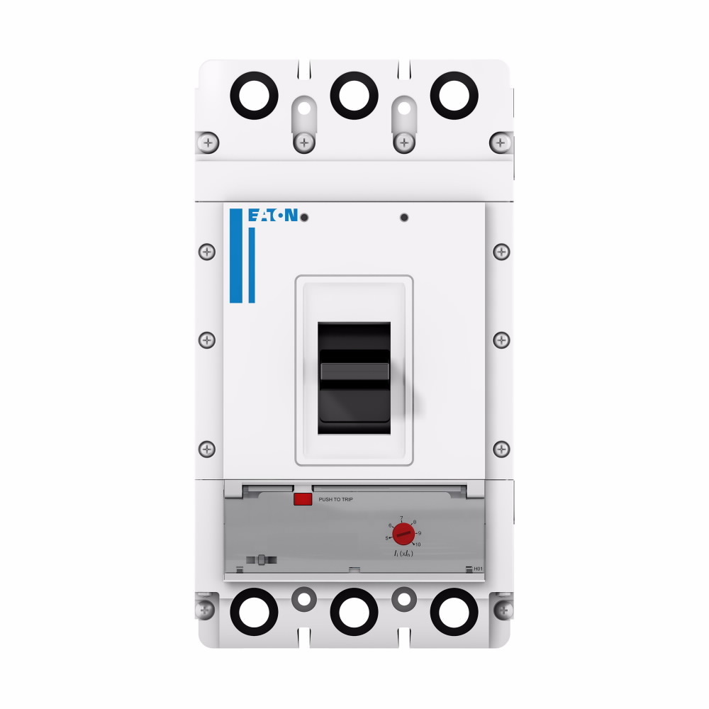Power Defense Globally Rated, Frame 3, Three Pole, 400A, 25kA/480V, T-M (Fxd-Adj) TU, Std Line Load Term (PDG3X3TA400)