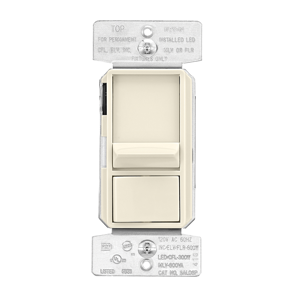 DIMMER, ALL-LOAD SKYE SLIDE - LT. ALMOND 4757501