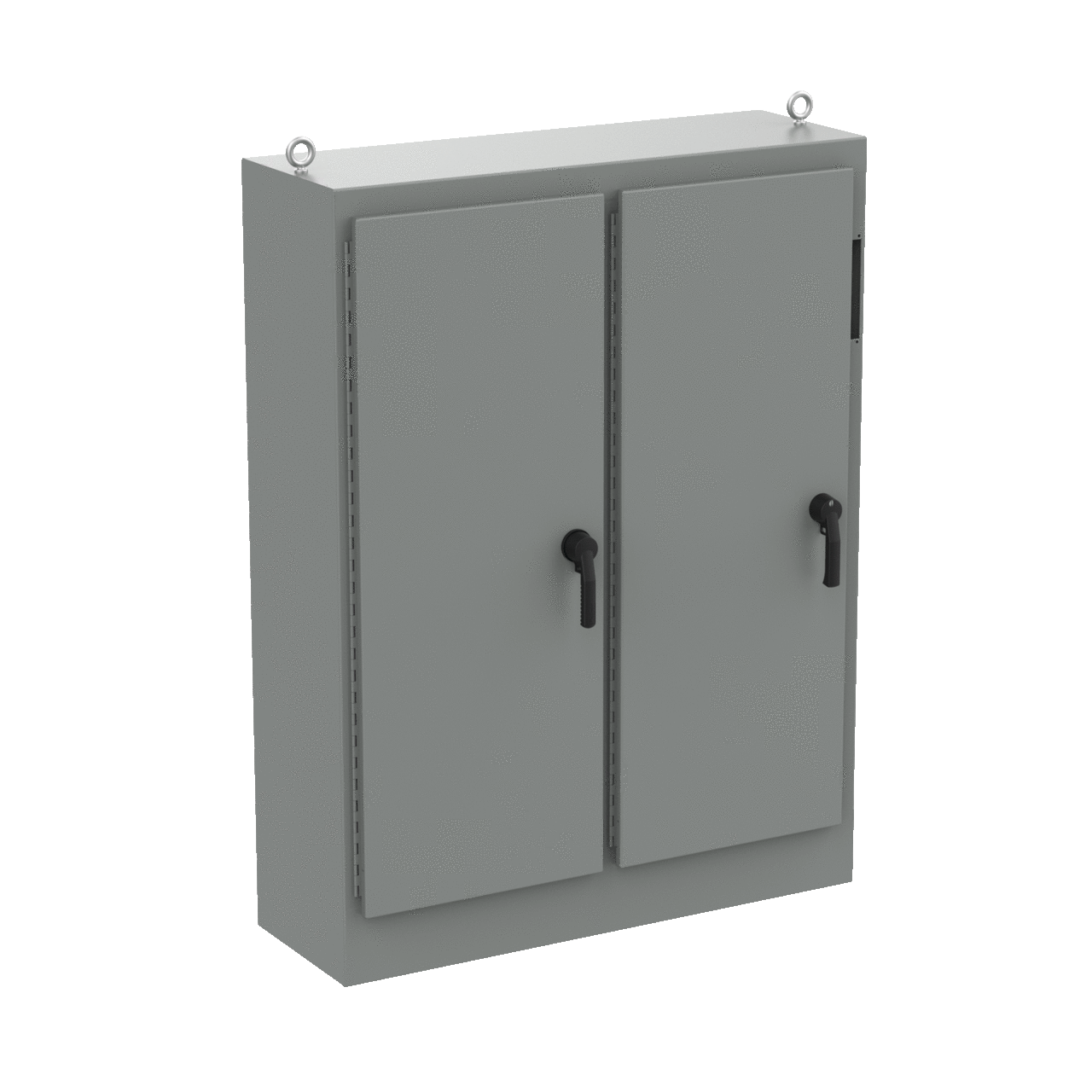 Free-Stand Disconnect with QR Hinge Type 4, 72.12x54.50x18.12, Gray, Steel