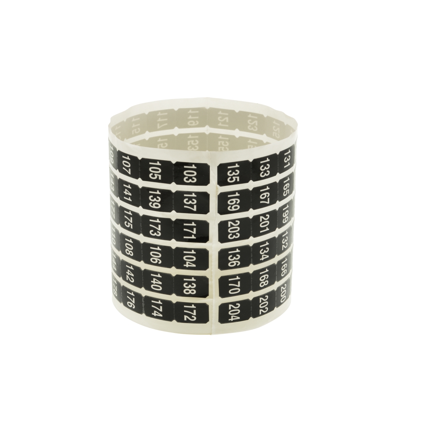 Panelboard accessory, NQ, circuit ID number strips, 103-204